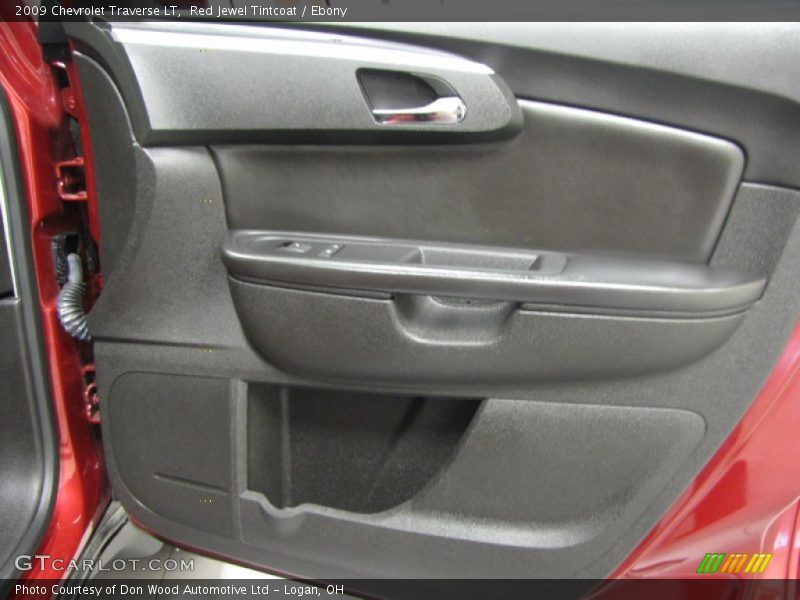 Red Jewel Tintcoat / Ebony 2009 Chevrolet Traverse LT
