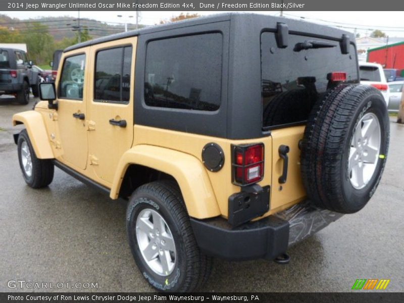 Dune / Freedom Edition Black/Silver 2014 Jeep Wrangler Unlimited Oscar Mike Freedom Edition 4x4