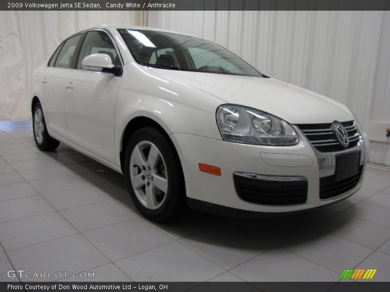 Candy White / Anthracite 2009 Volkswagen Jetta SE Sedan