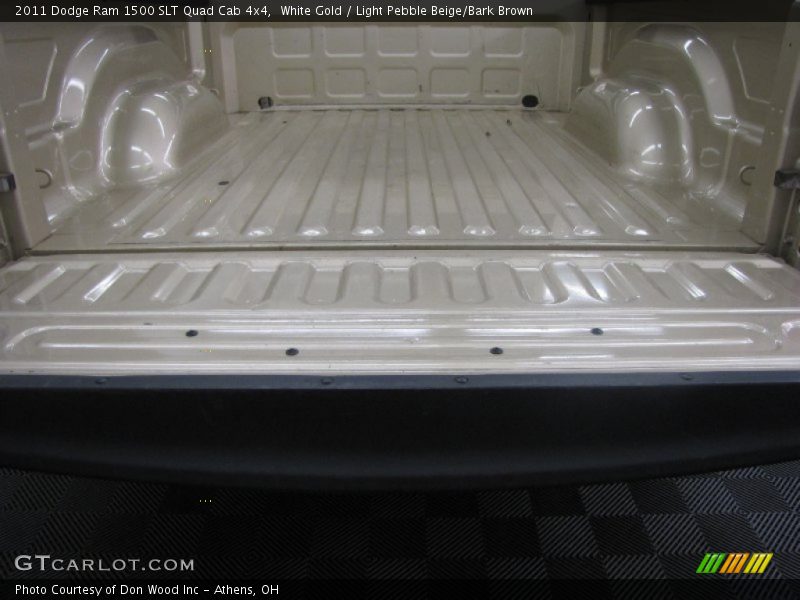 White Gold / Light Pebble Beige/Bark Brown 2011 Dodge Ram 1500 SLT Quad Cab 4x4