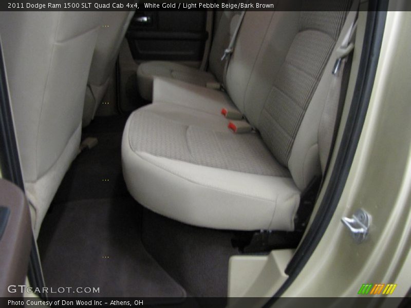 White Gold / Light Pebble Beige/Bark Brown 2011 Dodge Ram 1500 SLT Quad Cab 4x4