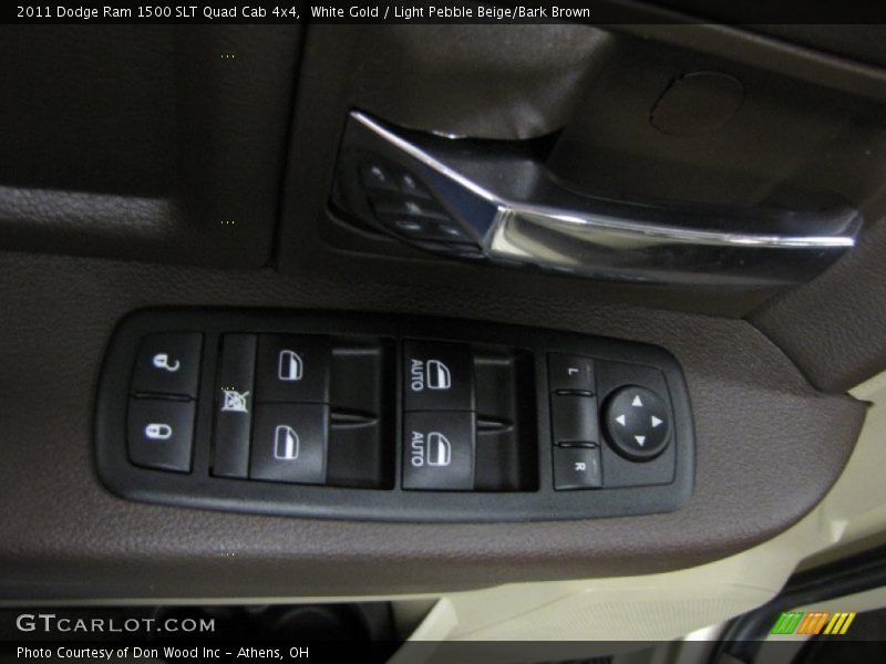 White Gold / Light Pebble Beige/Bark Brown 2011 Dodge Ram 1500 SLT Quad Cab 4x4