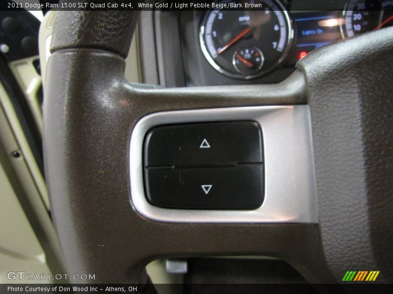 White Gold / Light Pebble Beige/Bark Brown 2011 Dodge Ram 1500 SLT Quad Cab 4x4