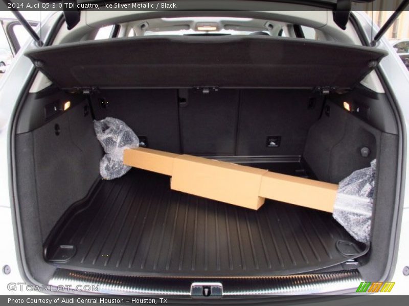 Ice Silver Metallic / Black 2014 Audi Q5 3.0 TDI quattro