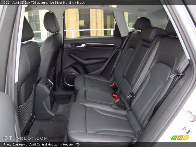 Ice Silver Metallic / Black 2014 Audi Q5 3.0 TDI quattro