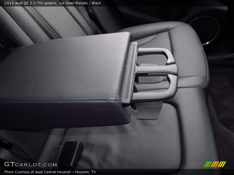 Ice Silver Metallic / Black 2014 Audi Q5 3.0 TDI quattro