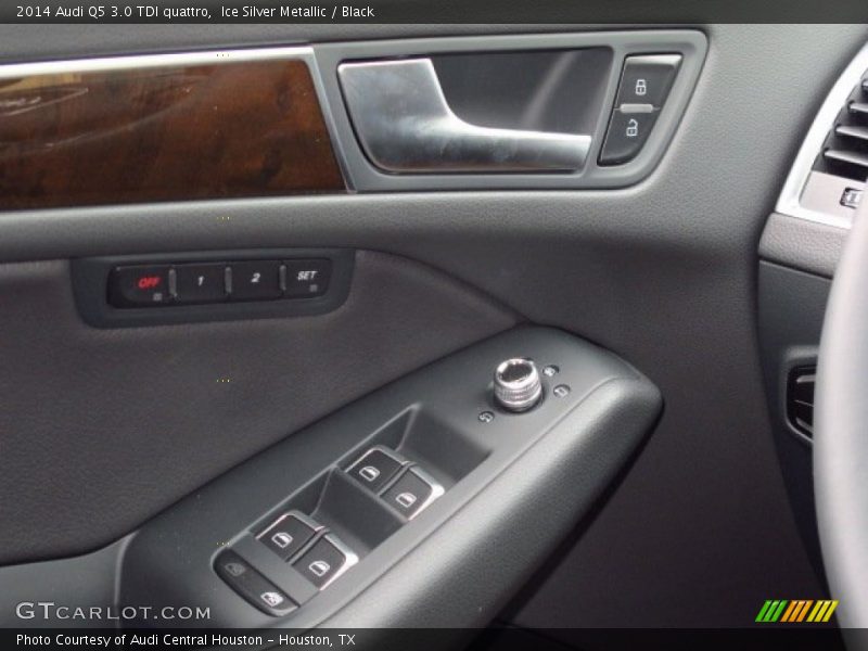 Ice Silver Metallic / Black 2014 Audi Q5 3.0 TDI quattro