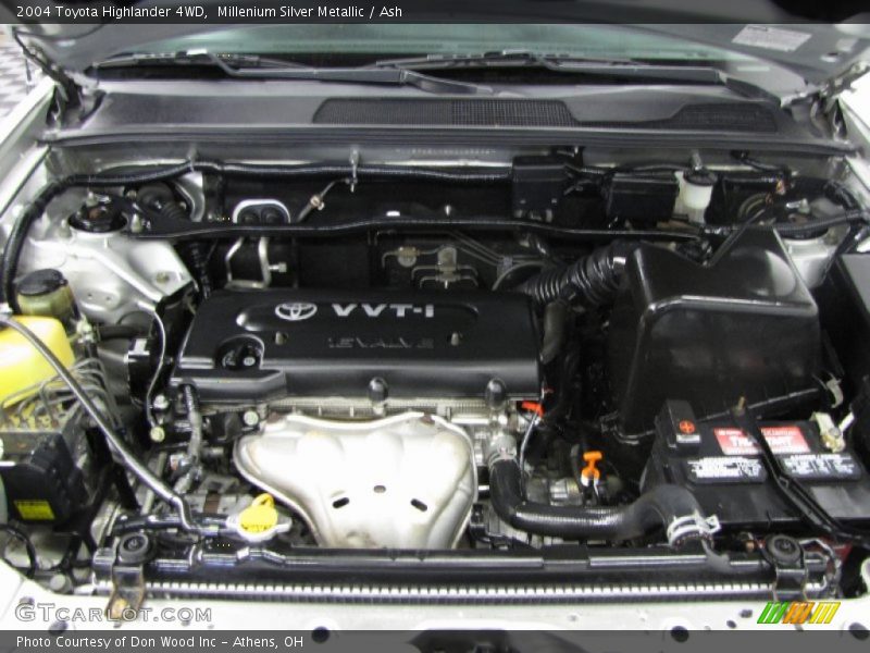 Millenium Silver Metallic / Ash 2004 Toyota Highlander 4WD