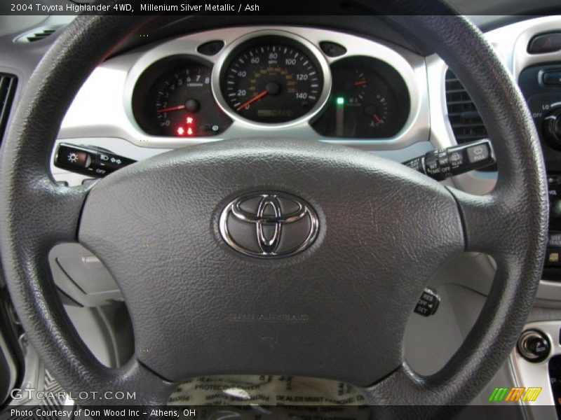 Millenium Silver Metallic / Ash 2004 Toyota Highlander 4WD