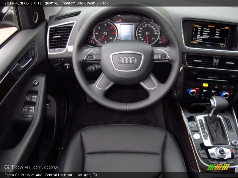 Phantom Black Pearl / Black 2014 Audi Q5 3.0 TDI quattro