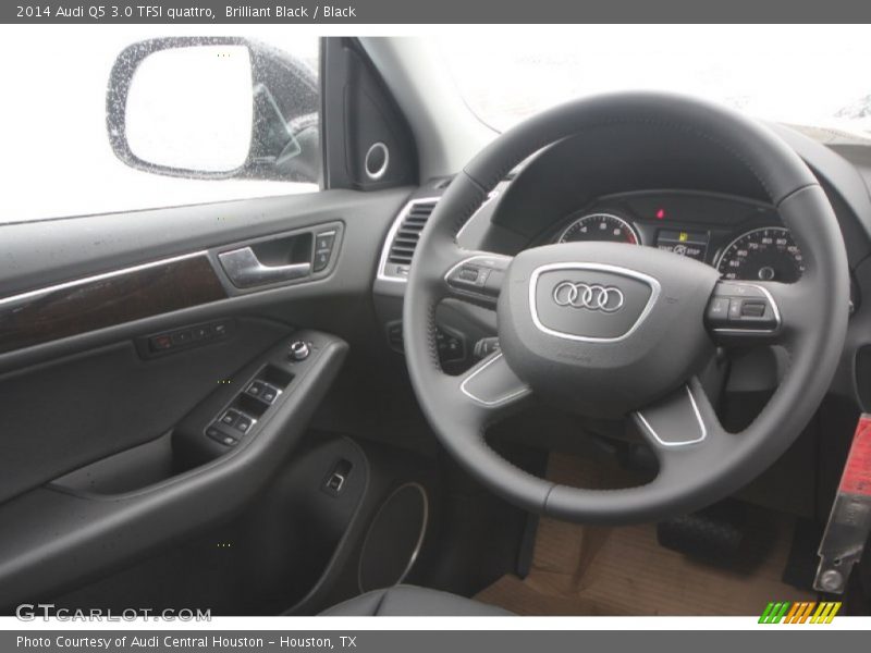 Brilliant Black / Black 2014 Audi Q5 3.0 TFSI quattro