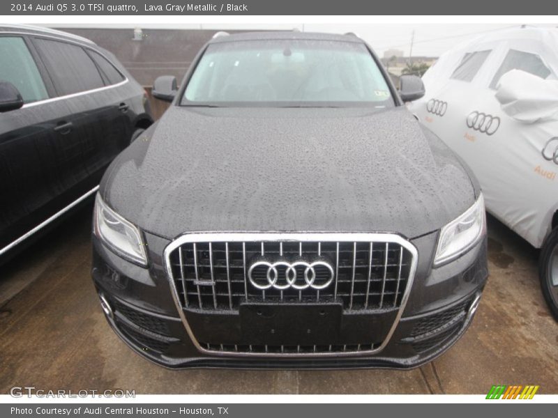 Lava Gray Metallic / Black 2014 Audi Q5 3.0 TFSI quattro