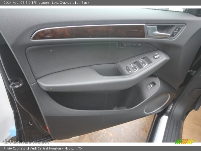 Lava Gray Metallic / Black 2014 Audi Q5 3.0 TFSI quattro