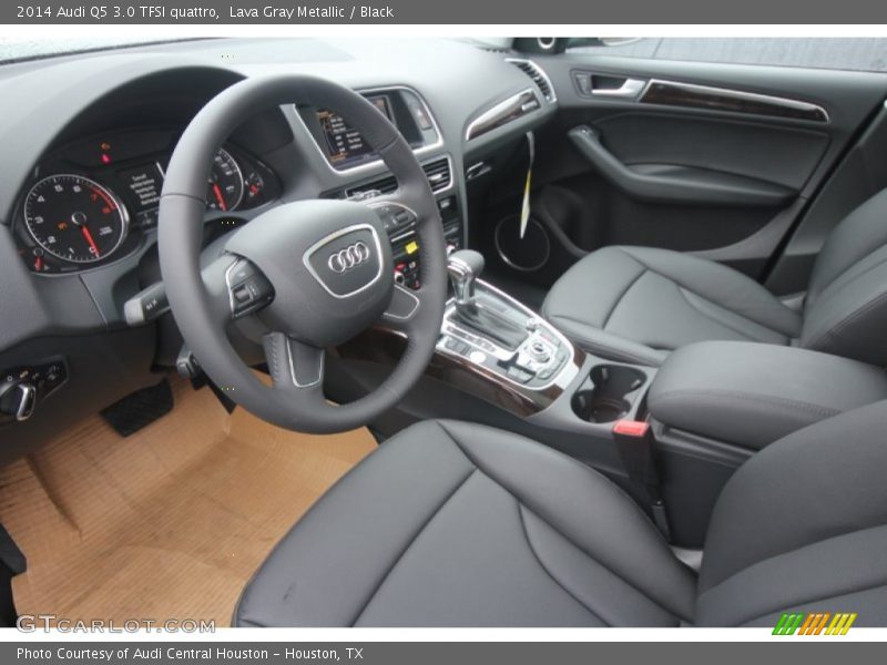 Lava Gray Metallic / Black 2014 Audi Q5 3.0 TFSI quattro