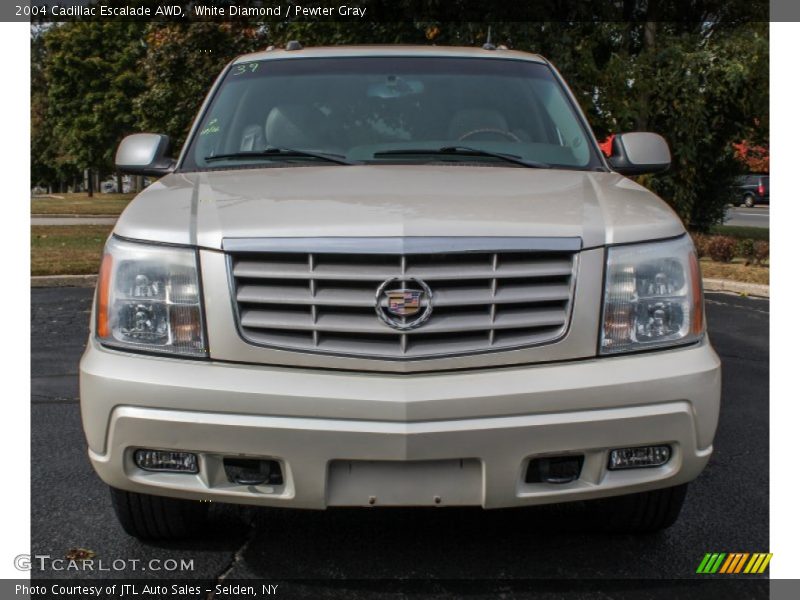 White Diamond / Pewter Gray 2004 Cadillac Escalade AWD