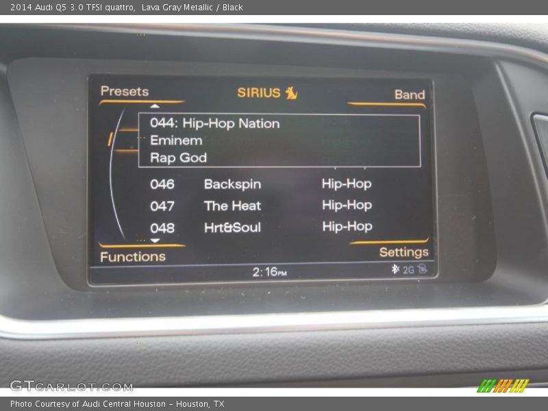 Lava Gray Metallic / Black 2014 Audi Q5 3.0 TFSI quattro