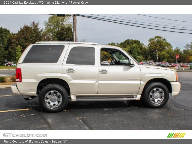 White Diamond / Pewter Gray 2004 Cadillac Escalade AWD