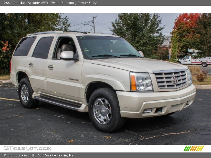 White Diamond / Pewter Gray 2004 Cadillac Escalade AWD