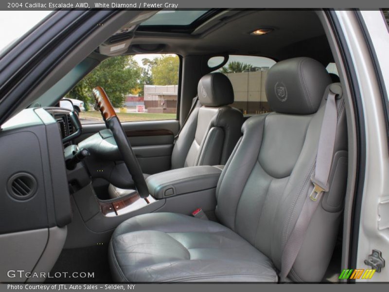 Front Seat of 2004 Escalade AWD