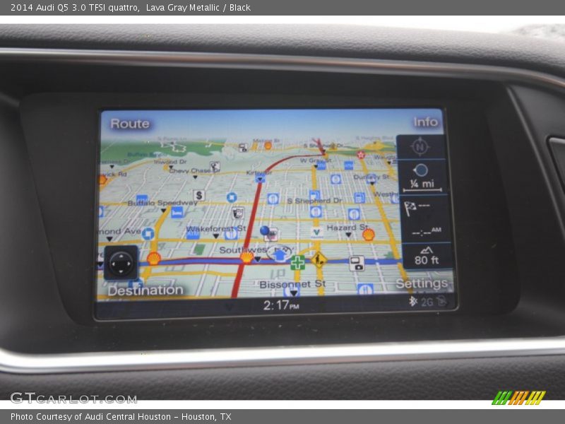 Lava Gray Metallic / Black 2014 Audi Q5 3.0 TFSI quattro