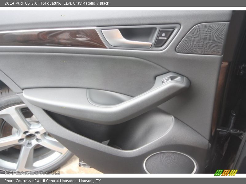Lava Gray Metallic / Black 2014 Audi Q5 3.0 TFSI quattro