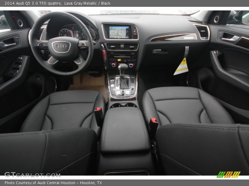 Lava Gray Metallic / Black 2014 Audi Q5 3.0 TFSI quattro