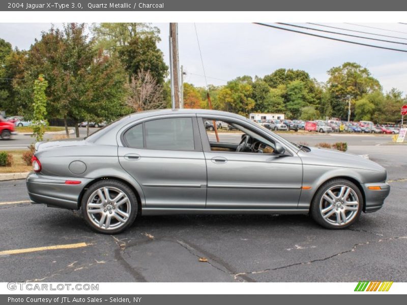 Quartz Metallic / Charcoal 2004 Jaguar X-Type 3.0