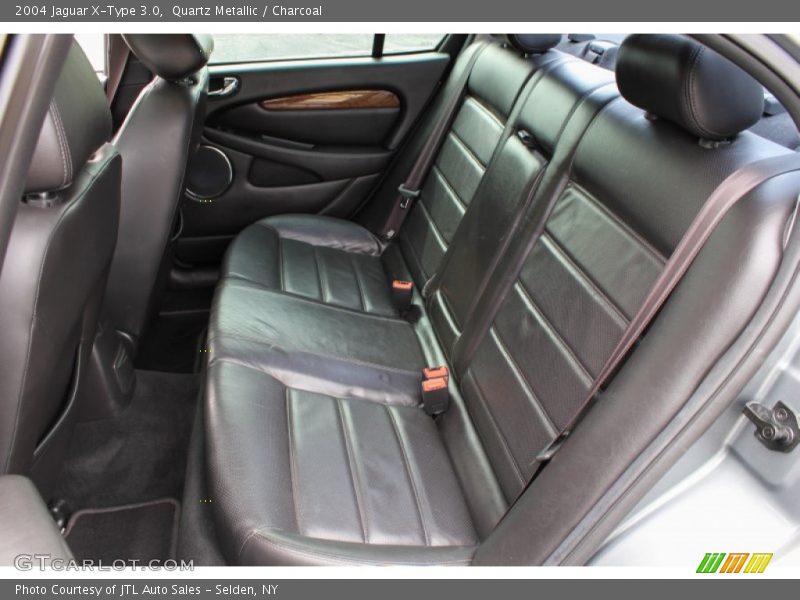 Rear Seat of 2004 X-Type 3.0