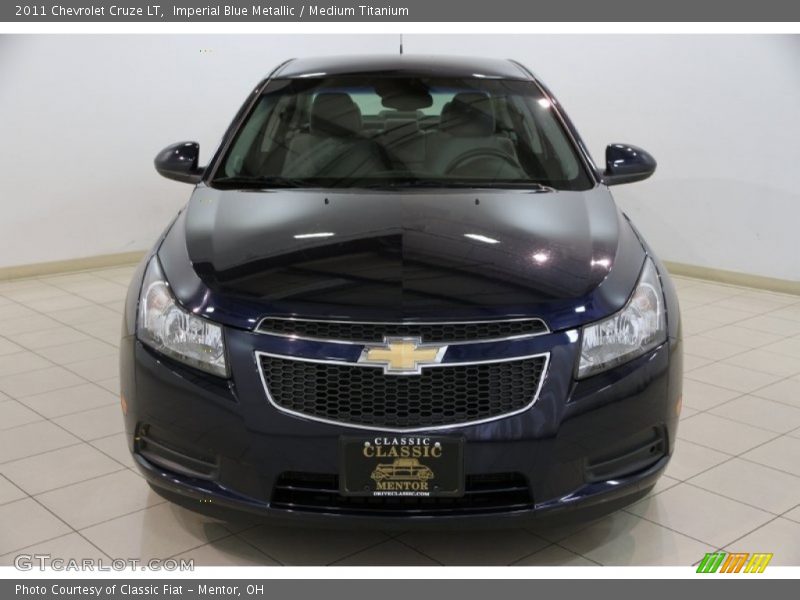 Imperial Blue Metallic / Medium Titanium 2011 Chevrolet Cruze LT