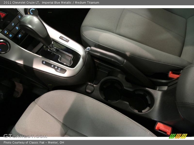 Imperial Blue Metallic / Medium Titanium 2011 Chevrolet Cruze LT