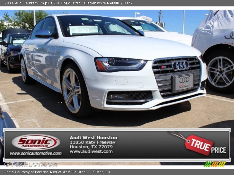 Glacier White Metallic / Black 2014 Audi S4 Premium plus 3.0 TFSI quattro