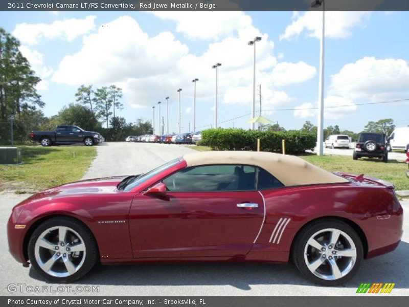  2011 Camaro LT/RS Convertible Red Jewel Metallic