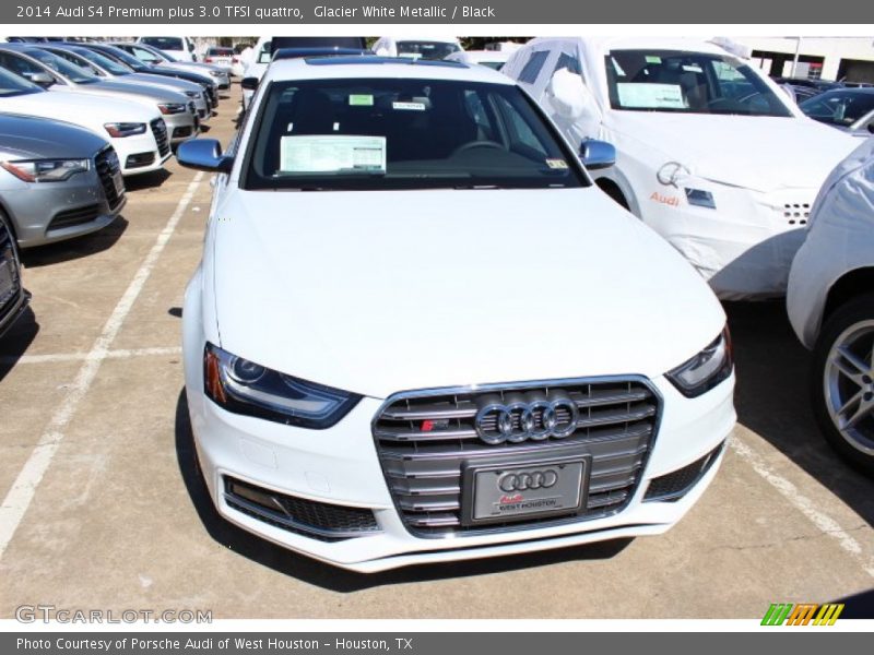 Glacier White Metallic / Black 2014 Audi S4 Premium plus 3.0 TFSI quattro