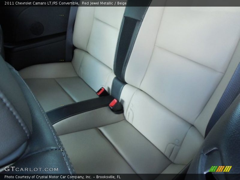 Red Jewel Metallic / Beige 2011 Chevrolet Camaro LT/RS Convertible