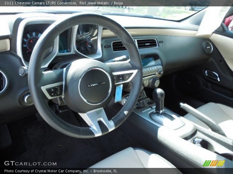 Dashboard of 2011 Camaro LT/RS Convertible