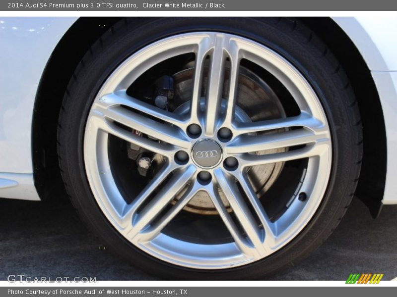 Glacier White Metallic / Black 2014 Audi S4 Premium plus 3.0 TFSI quattro