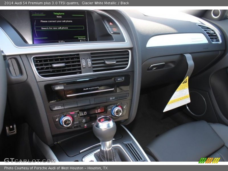 Glacier White Metallic / Black 2014 Audi S4 Premium plus 3.0 TFSI quattro