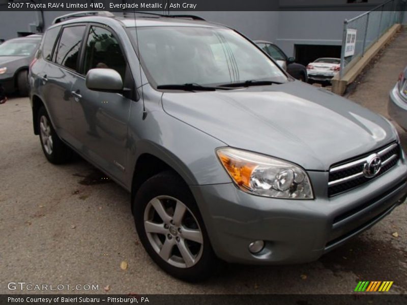 Everglade Metallic / Ash Gray 2007 Toyota RAV4 Limited 4WD