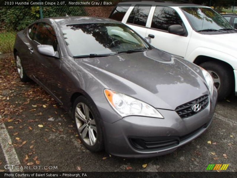Nordschleife Gray / Black 2010 Hyundai Genesis Coupe 2.0T