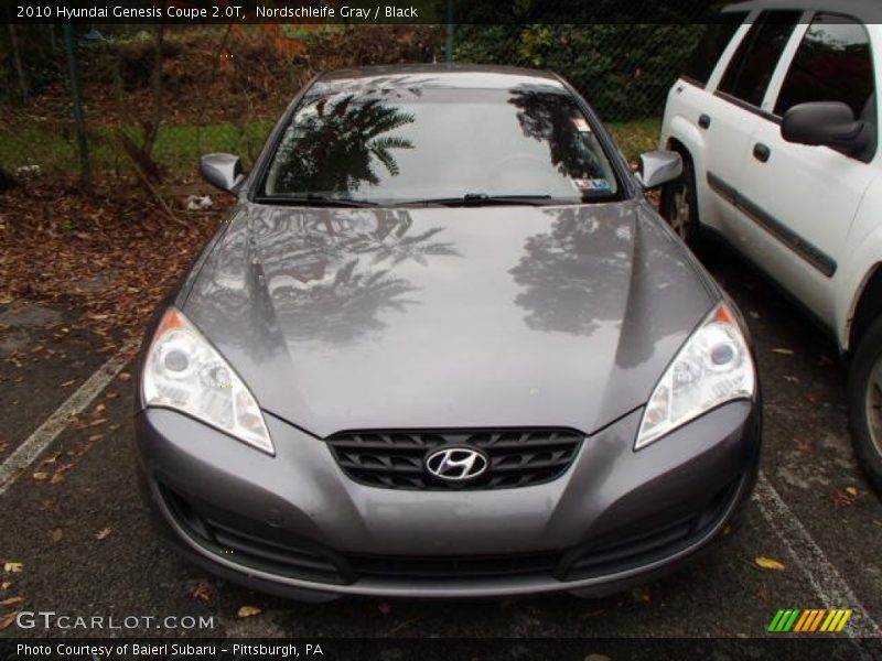 Nordschleife Gray / Black 2010 Hyundai Genesis Coupe 2.0T
