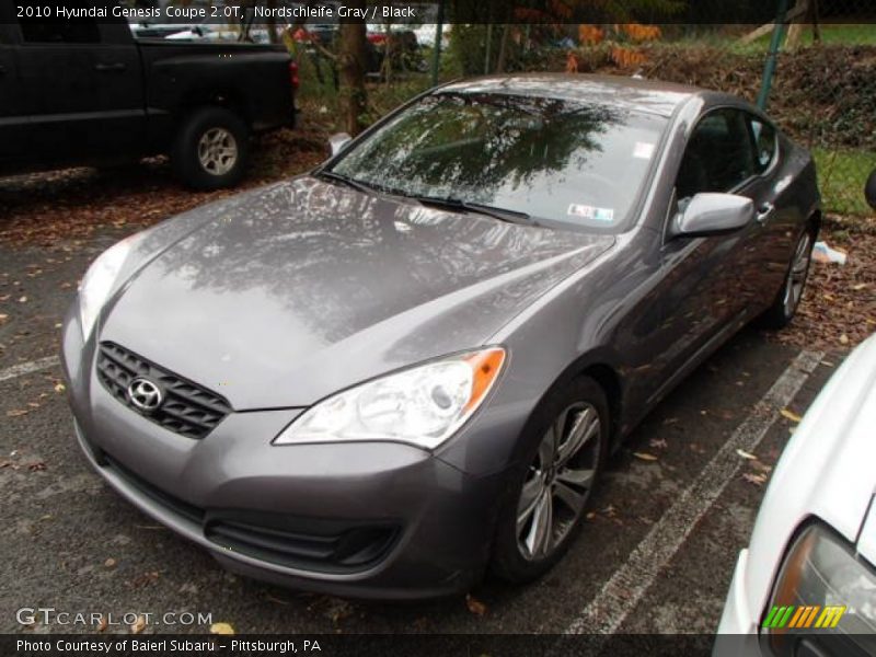 Nordschleife Gray / Black 2010 Hyundai Genesis Coupe 2.0T