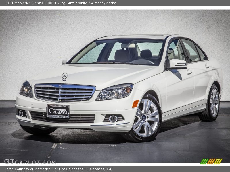 Arctic White / Almond/Mocha 2011 Mercedes-Benz C 300 Luxury