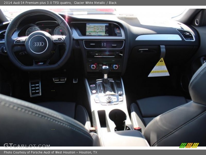 Glacier White Metallic / Black 2014 Audi S4 Premium plus 3.0 TFSI quattro