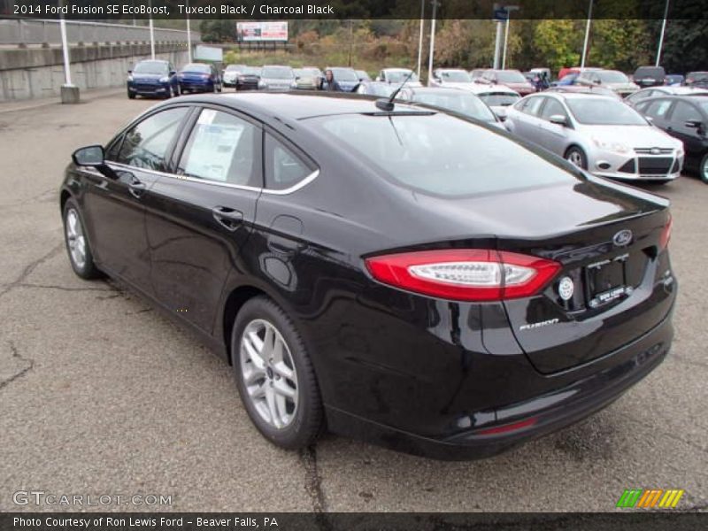 Tuxedo Black / Charcoal Black 2014 Ford Fusion SE EcoBoost