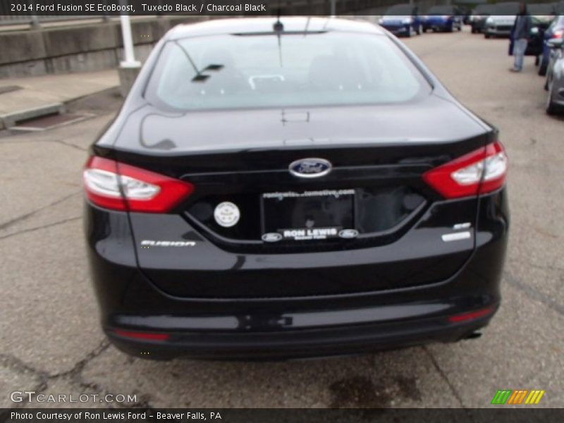 Tuxedo Black / Charcoal Black 2014 Ford Fusion SE EcoBoost