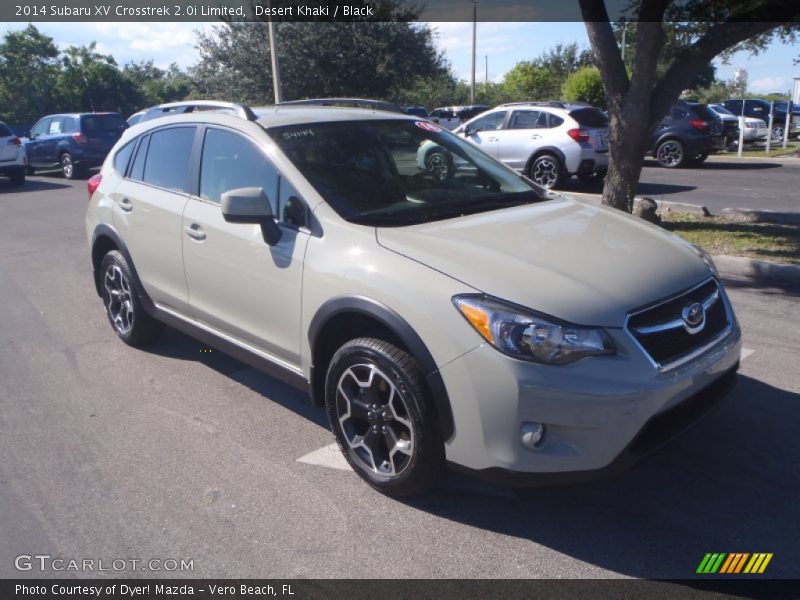 Desert Khaki / Black 2014 Subaru XV Crosstrek 2.0i Limited