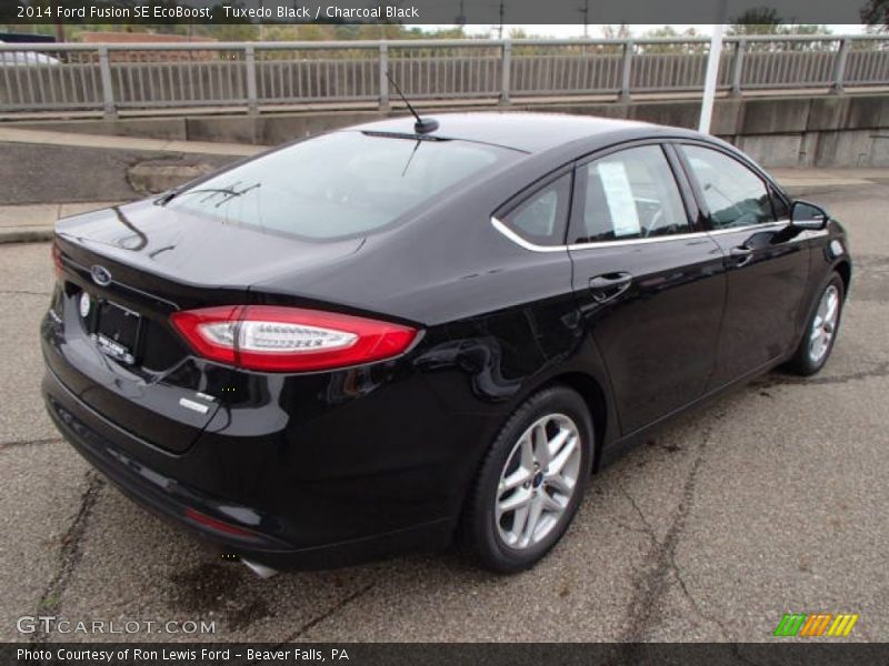 Tuxedo Black / Charcoal Black 2014 Ford Fusion SE EcoBoost