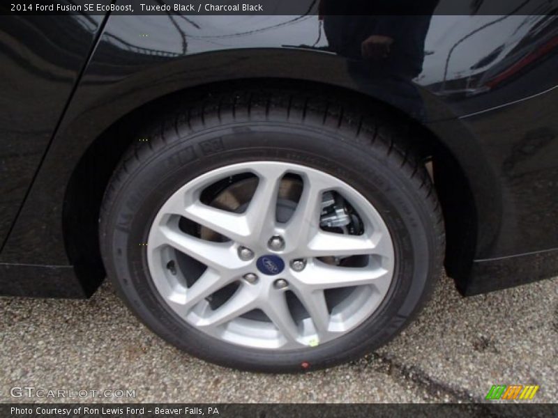 Tuxedo Black / Charcoal Black 2014 Ford Fusion SE EcoBoost