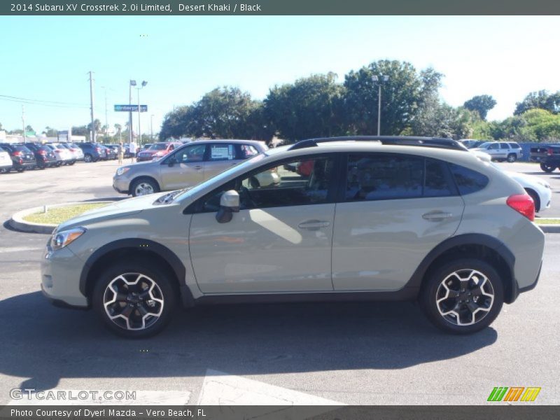 Desert Khaki / Black 2014 Subaru XV Crosstrek 2.0i Limited