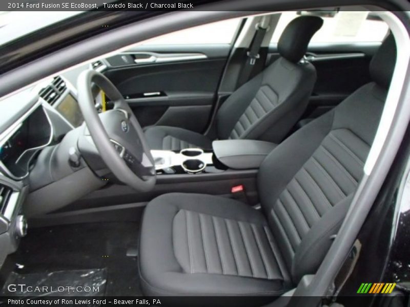 Tuxedo Black / Charcoal Black 2014 Ford Fusion SE EcoBoost